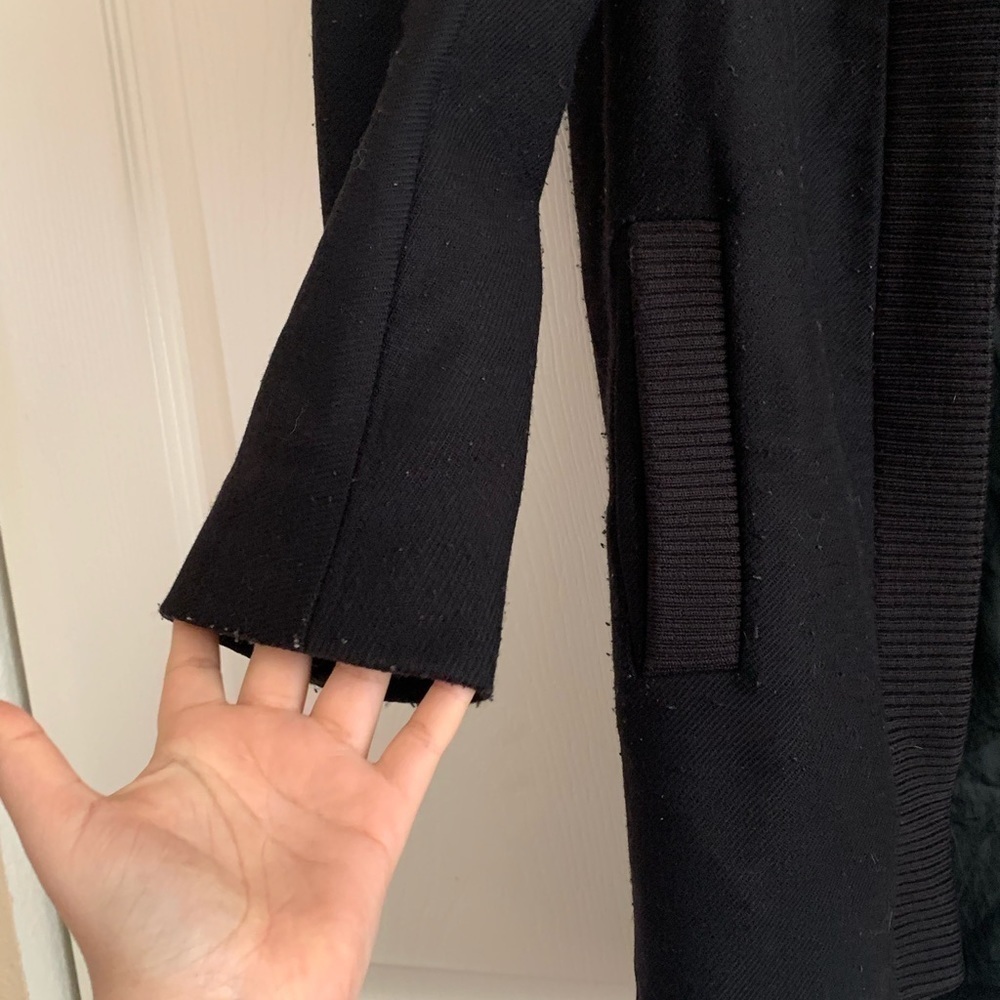 KENZO Virgin wool knit coat - Picture 4 of 10